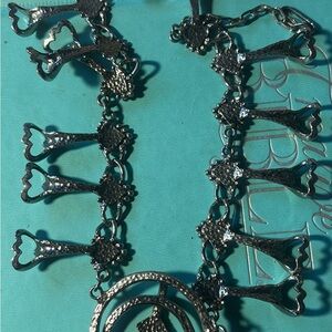 Elegant Silver squash blossom Necklace